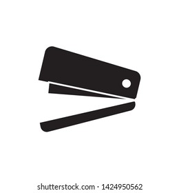 flat stapler icon symbol sign, logo template, vector, eps 10