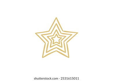 Estrellas planas de dibujos animados de Vector libre de fondo editable