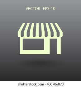 Flachspeichersymbol, Vektorgrafik