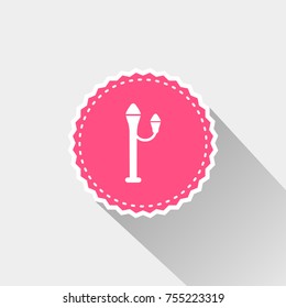 flat street light icon