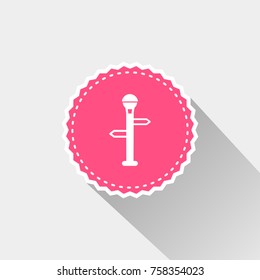 flat streetlight icon