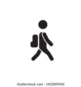flat student icon symbol sign, logo template, vector, eps 10