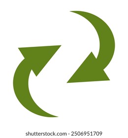 flat style arrow icon on white background. icons for your applications, designs, logos and web. direction sign symbol