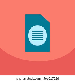 Flat style blank, realistic notepad, notebook on square. free blank