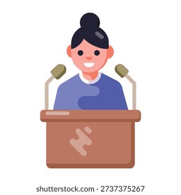  Flat Style Business and team  Icon