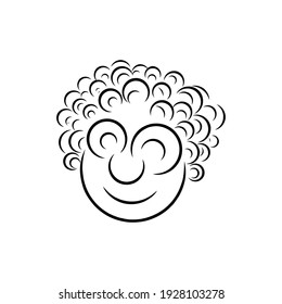  Flat style character design on white background. flat style character design for your website design. Logo, application, UI. Vector illustration, EPS10.