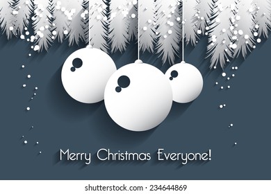 Flat Style Christmas Design