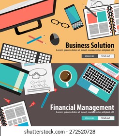 Flachstil-Konzepte für Ressourcenabteilung und Prozessoptimierung. seo,Ideal für Firmenbroschüren, Flyer, digitales Marketing, Produkt- oder Ideenpräsentationen, Webbanner und so weiter .