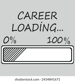 Flat style design business concept of climbing career ladder, skills, climbing help and personal development strategy.