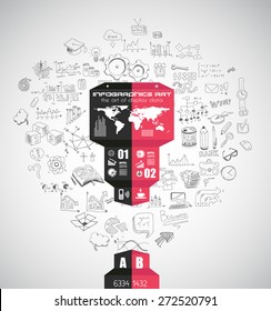 Diseño de estilo plano Conceptos de estrategia empresarial, finanzas, lluvia de ideas, gestión, recursos humanos, contratación, mesa de reuniones, formación del personal.Ideal para material impreso o banners web.