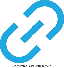 flat style design illustration icon
of link icon connect