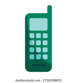 Flat style icon of a modern smartphone