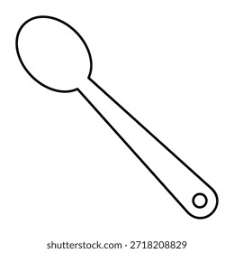 Icono de estilo plano de cuchara, cuchillo y tenedor para la marca de alimentos