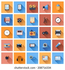 Flat Style Icons