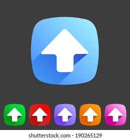 Flat style icons for your game design.