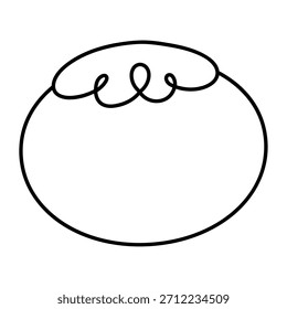 Flat Style Illustration of a Fresh Red Tomato