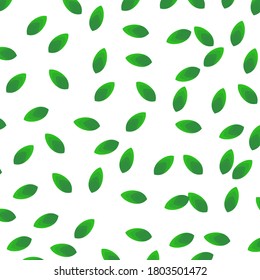 flat style leaf illustration. ecological theme. background theme