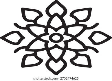 Vector de fondo de patrón de mandala de lujo de estilo plano. Perfecto para diseños decorativos, Fondos de pantalla, invitaciones, papelería, branding, temas de meditación y aplicaciones de diseño ornamental moderno.
