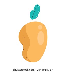 Elementos de Vector de mango de estilo plano
