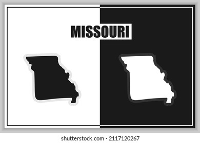 2,043 Missouri outline vector Images, Stock Photos & Vectors | Shutterstock