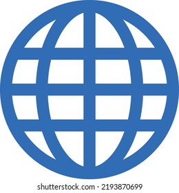 estilo plano mínimo ilustrado 
icono conceptual de global 