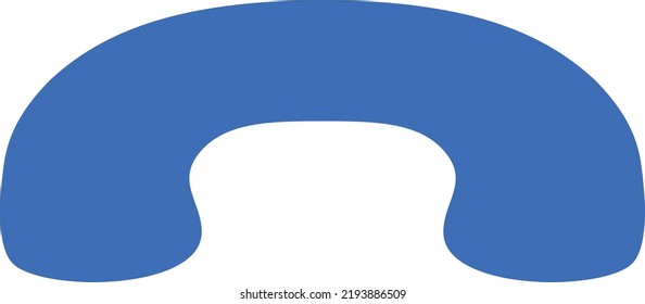 flat style minimal illustrated 
concept icon of phone call 