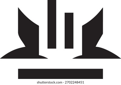 Flacher, moderner Bildungs-Logo-Vektor mit einem offenen Buch und einer Glühbirne, der Lernen, Kreativität, Wissen und Innovation symbolisiert.





