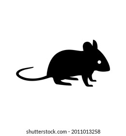 flat style mouse icon illustration