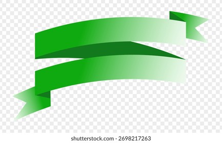 Flat Style Ribbon Title Box Graphic Design Element