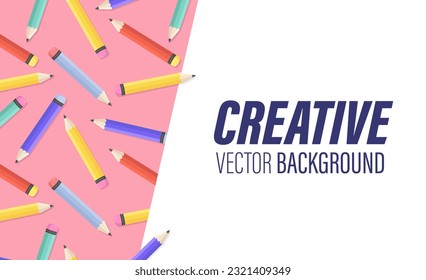 Flat style sharpened yellow pencil icon with a pink rubber band isolated on white background. Cartoon wooden pencil with rubber eraser vector illustration. Education, creativity, school design symbol