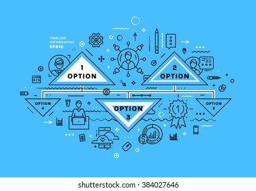 Flat Style, Thin Line Art Design. Set of application development, web site coding, information and mobile technologies vector icons and elements for landing page. Modern concept vectors collection.