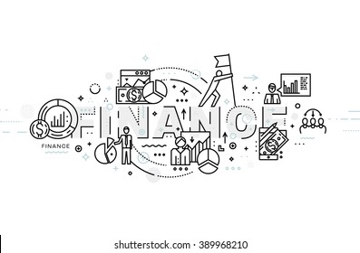 Estilo Plano, Diseño De Arte De Línea Delgada. Conjunto de elementos e iconos vectoriales de desarrollo de aplicaciones, codificación de sitios web, información y tecnologías móviles. Colección moderna de vectores de concepto