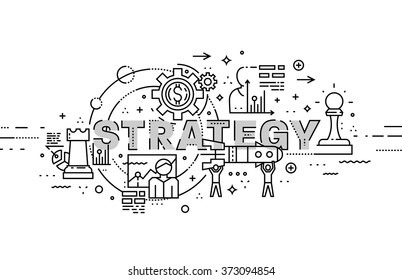 Estilo Plano, Diseño Empresarial De Línea Delgada. Conjunto de elementos e iconos vectoriales de desarrollo de aplicaciones, trabajo en equipo, codificación de sitios web, tecnologías de la información y móviles. Colección moderna de vectores conceptuales