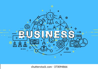 Estilo Plano, Diseño De Negocios De Línea Delgada. Conjunto de elementos e íconos vectores de desarrollo de aplicaciones, trabajo en equipo, codificación de sitios web, información y tecnologías móviles. Colección moderna de vectores de concepto