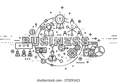 Estilo Plano, Diseño De Negocios De Línea Delgada. Conjunto de elementos e íconos vectores de desarrollo de aplicaciones, trabajo en equipo, codificación de sitios web, información y tecnologías móviles. Colección moderna de vectores de concepto