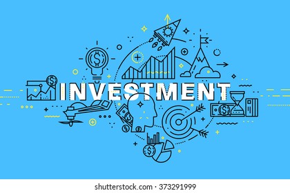 Flat Style, Thin Line Business Design. Set of application development, teamwork, web site coding, information and mobile technologies vector icons and elements. Modern concept vectors collection