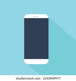 Flat style with ui login to application on the smart phone screen ,vector design Element illustration