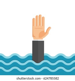 Drowning Cartoon Images Stock Photos Vectors Shutterstock