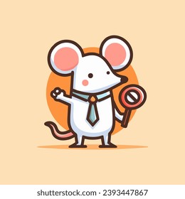 Ilustración vectorial de estilo plano del lindo Día de la Lucha contra la Corrupción de Fat Rat.world