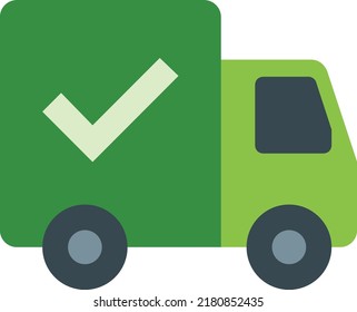 flat styled design concept  illustration of delivery shipped 