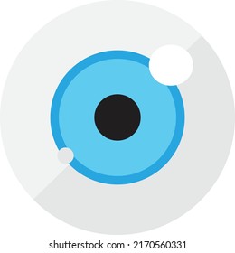 Flat Styled Illustration Concept
Of Camera Light 