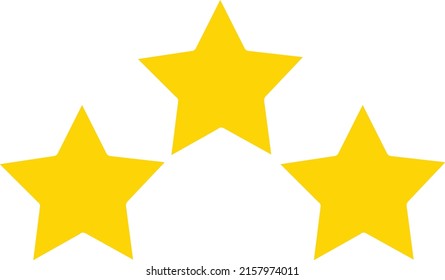 Flat styled star icon concept illustration star dust function