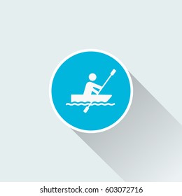 Flat Summer sports icons