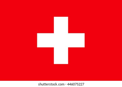 Flat Switzerland flag vector background