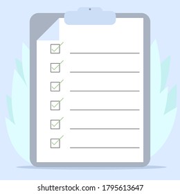 Flat symbol icon clipboard design .