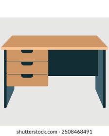 Flat table work space vector
