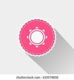 flat Tambourine icon
