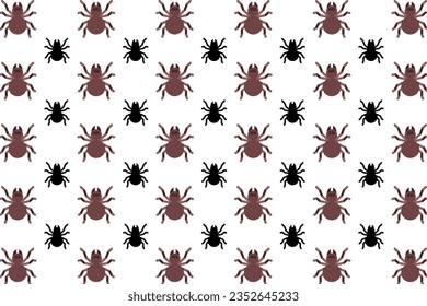 Flat Tarantula Spider Pattern Background, can be used for business designs, presentation designs or any suitable designs.