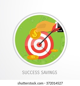 Flat target - Business aims - Smart solutions - Target ideas