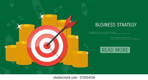 Flat target - Business aims - Smart solutions - Target ideas